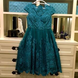 Teal ModCloth Dress